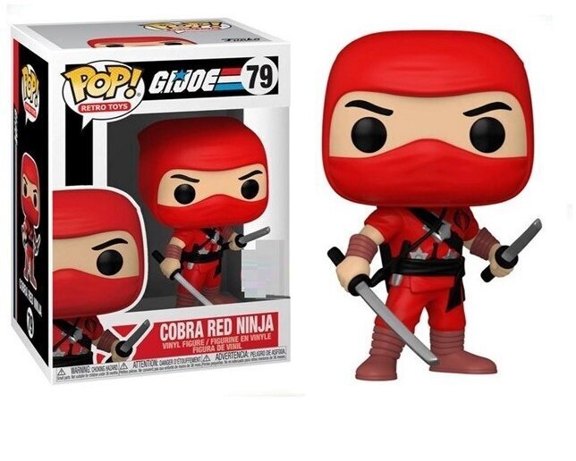 Figūriņa Funko POP! Retro Toys GI Joe Cobra Red Ninja 79 cena un informācija | Datorspēļu suvenīri | 220.lv