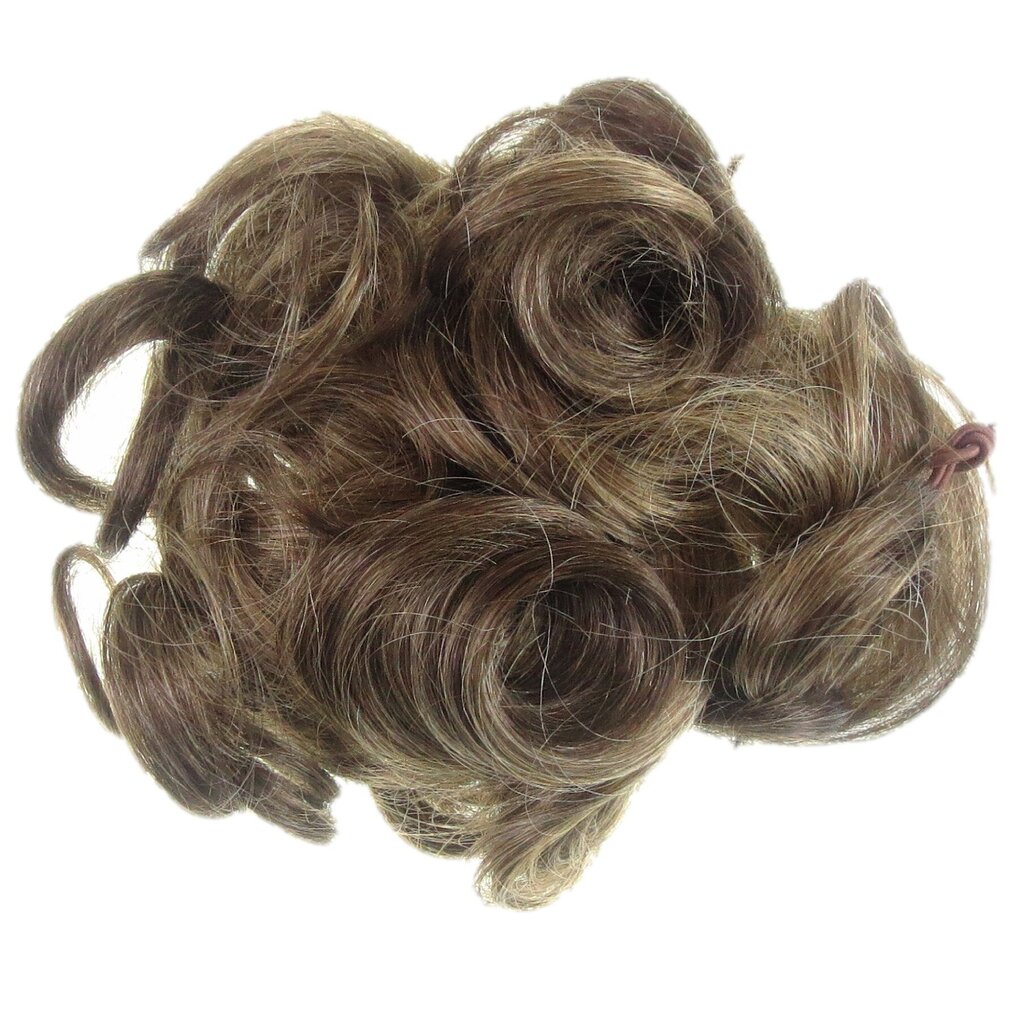 Pieliekamie mati Vanessa Grey Curly-Bun-18T24B, Brown Blonde Mix cena un informācija | Matu aksesuāri | 220.lv