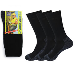 Мужские носки рабочие Bisoks 12228 черные, 3 пары цена и информация | Мужские носки | 220.lv