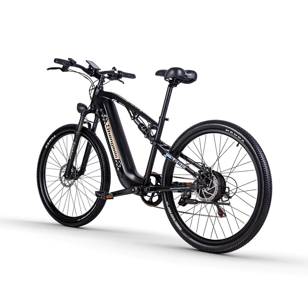 Elektriskais velosipēds Shengmilo S26, 26", melns cena un informācija | Elektrovelosipēdi | 220.lv