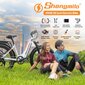 Elektriskais velosipēds Shengmilo MX06, 26", balts cena un informācija | Elektrovelosipēdi | 220.lv