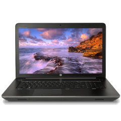 HP ZBook 17 G3 17.3 1600x900 i5-6440HQ 16GB 256SSD M.2 NVME WIN10Pro RENEW цена и информация | Ноутбуки | 220.lv