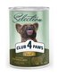 Club 4 Paws Premium konservēta pilnvērtīga pastēte pieaugušiem suņiem ar vistas un liellopu gaļas piedevu, 400 g cena un informācija | Konservi suņiem | 220.lv