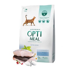 Optimeal™. Pilnvērtīga sausā barība pieaugušiem kaķiem ar augstu mencu saturu, 4 kg. цена и информация | Сухой корм для кошек | 220.lv