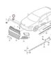 Priekšējā emblēma VW Scirocco, 1K8853600D739 cena un informācija | Auto piederumi | 220.lv