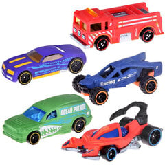 Набор цветных машинок Cars ZA5083, 5 шт. цена и информация | Игрушки для мальчиков | 220.lv
