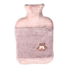 Plīša ūdens karsta ūdens pudele, karsta ūdens pudele 2L džemperī - netīri rozā, ar rotaļu lācīti цена и информация | Согревающие приборы | 220.lv