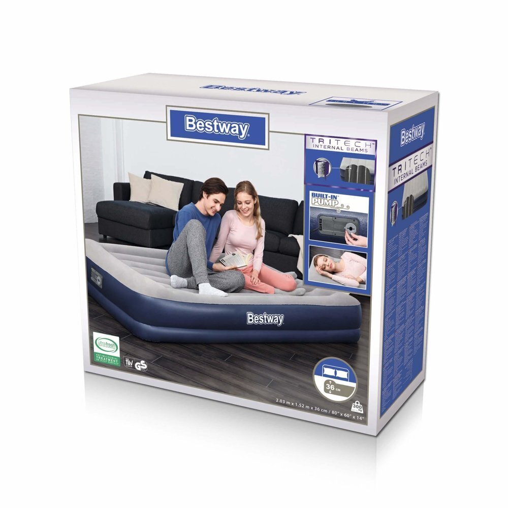 Gaisa matracis Bestway 203 x 152 x 36 cm цена и информация | Piepūšamie matrači un mēbeles | 220.lv