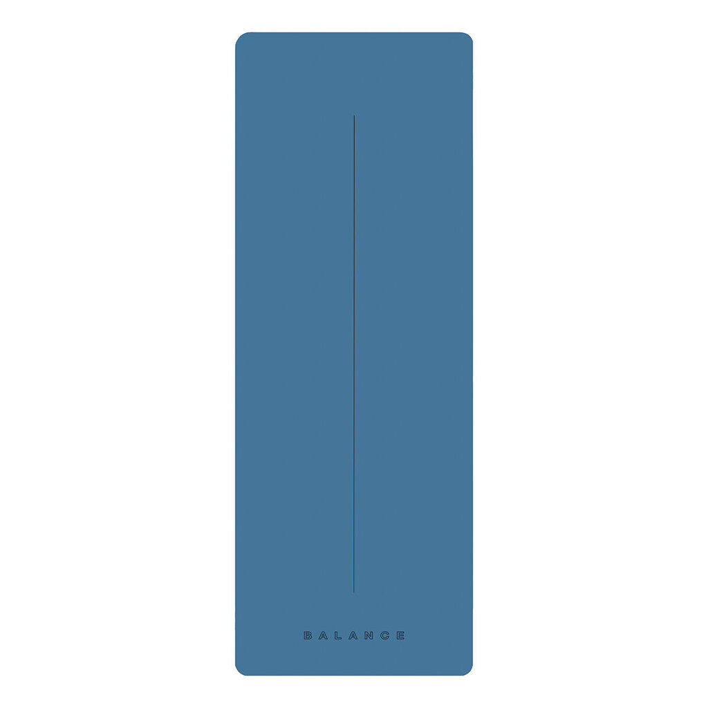 Jogas paklājiņš Balance, 185x68 cm, zils цена и информация | Vingrošanas paklāji | 220.lv