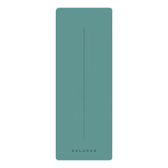 Jogas paklājiņš Balance, 185x68 cm, zaļš cena un informācija | Vingrošanas paklāji | 220.lv