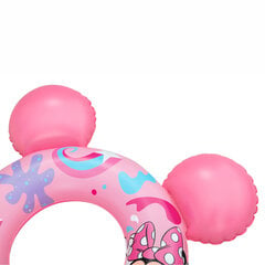 Piepūšamais riņķis Bestway Minnie, 74x76 cm, rozā cena un informācija | Piepūšamās rotaļlietas un pludmales preces | 220.lv