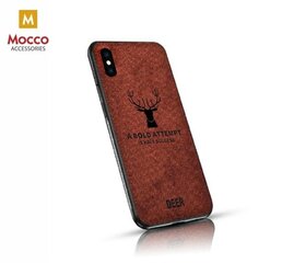 Mocco Deer Case Силиконовый чехол для Apple iPhone XS Max Серый (EU Blister) цена и информация | Чехлы для телефонов | 220.lv