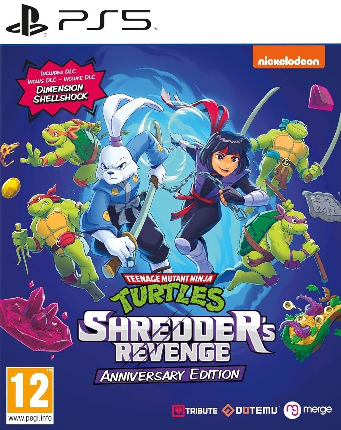 Компьютерная игра Teenage Mutant Ninja Turtles: Shredders Revenge -  Anniversary Edition цена | 220.lv