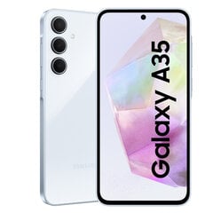 Samsung Galaxy A35 8/256GB 5G DS zils цена и информация | Мобильные телефоны | 220.lv