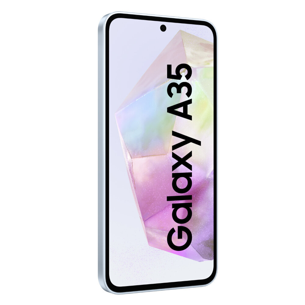 Samsung Galaxy A35 8/256GB 5G DS zils cena un informācija | Mobilie telefoni | 220.lv