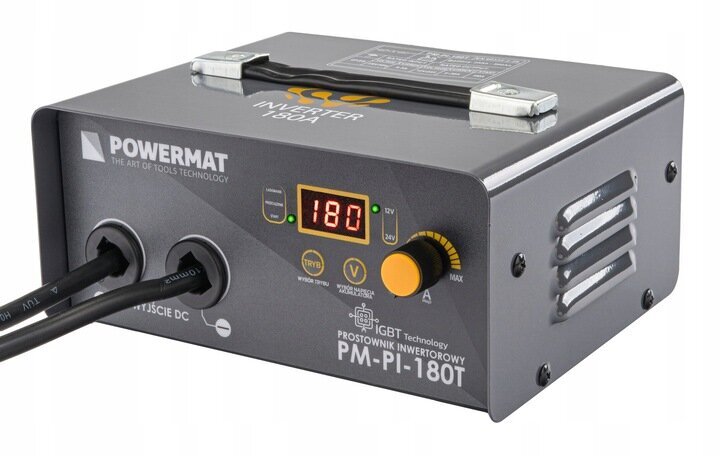 Akumulatora lādētājs ar starteri Powermat PM-PI-180T, 12V / 24V цена и информация | Akumulatoru lādētāji | 220.lv