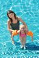 Bērnu peldēšanas piedurknes Bestway, oranžas cena un informācija | Ūdens, smilšu un pludmales rotaļlietas | 220.lv