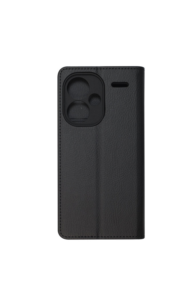 JM Vāciņš STAND FLIP CASE piemērots Xiaomi Redmi Note 13 PRO+ Juodas cena un informācija | Telefonu vāciņi, maciņi | 220.lv