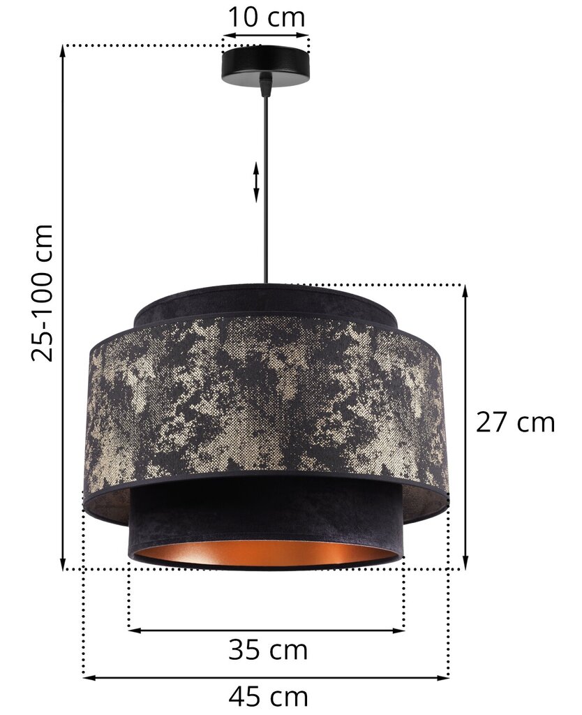 Griestu lampa, LightHome cena un informācija | Piekaramās lampas | 220.lv