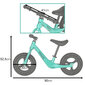 Līdzsvara velosipēds Trike Fix Active X2, zaļš cena un informācija | Balansa velosipēdi | 220.lv