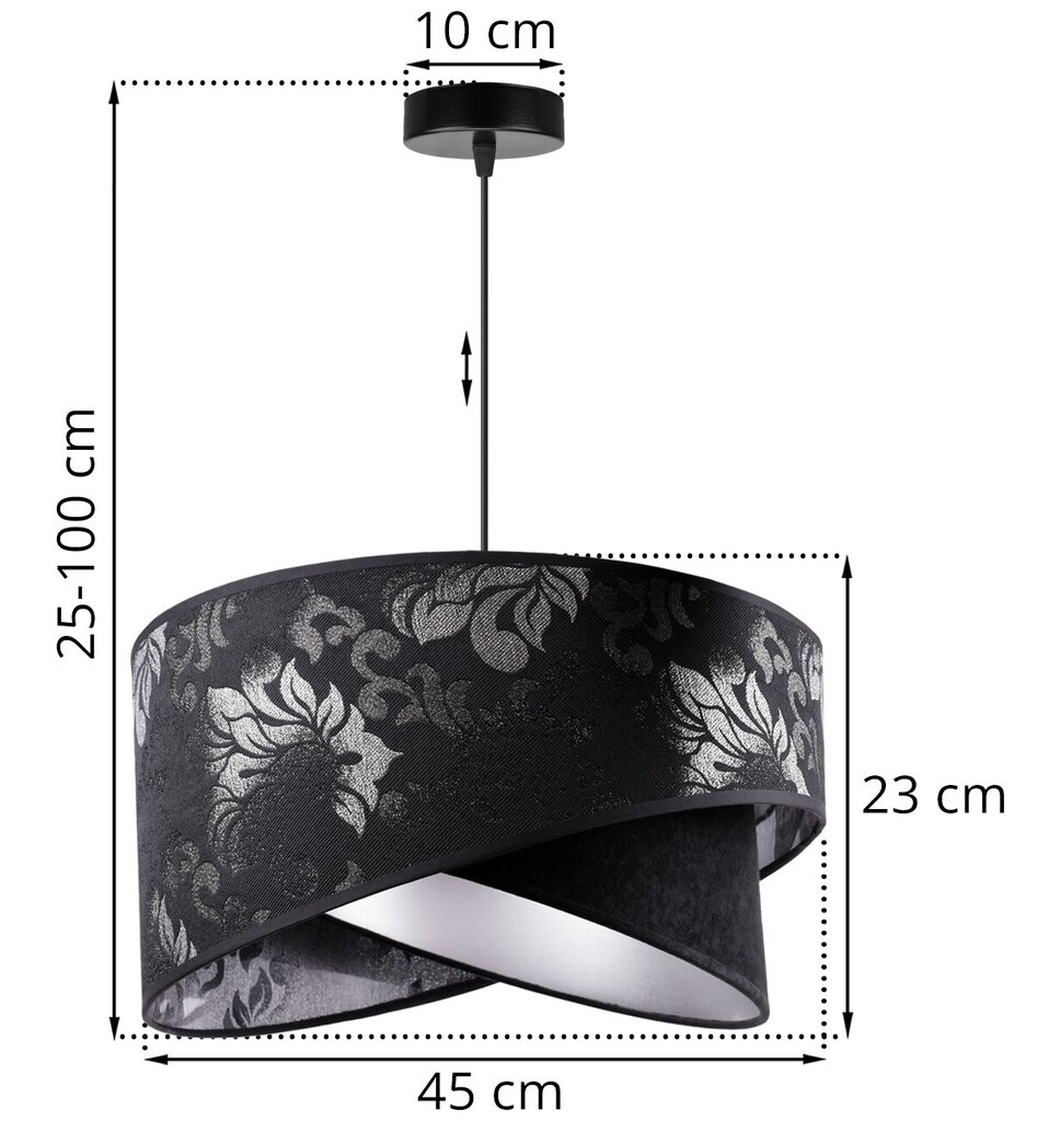 Griestu lampa, LightHome цена и информация | Lustras | 220.lv