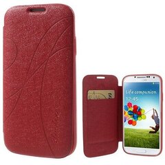 „Yastoo“ Line Silk чехол-книжка – красный (Galaxy S4) цена и информация | Чехлы для телефонов | 220.lv