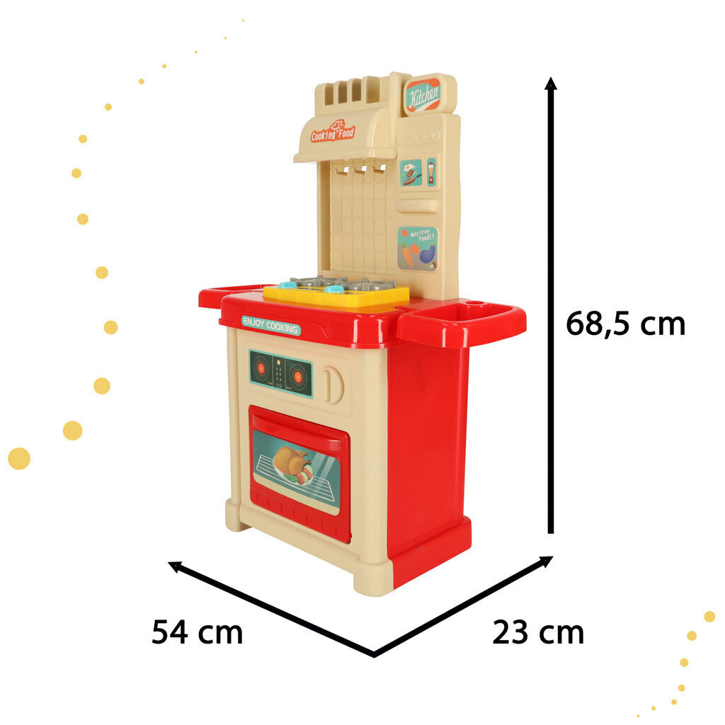 Plastmasas bērnu virtuvīte ar piederumiem цена и информация | Rotaļlietas meitenēm | 220.lv