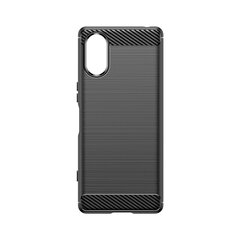 Карбоновый чехол для Sony Xperia 5 V - черный цена и информация | Чехлы для телефонов | 220.lv
