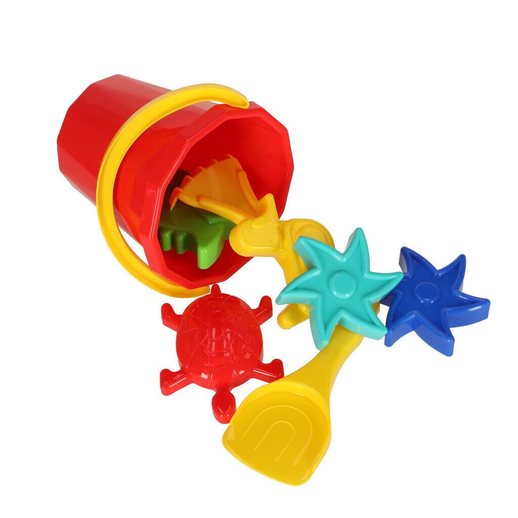 Smilšu rotaļlietu komplekts Diplo, W-127 cena un informācija | Ūdens, smilšu un pludmales rotaļlietas | 220.lv