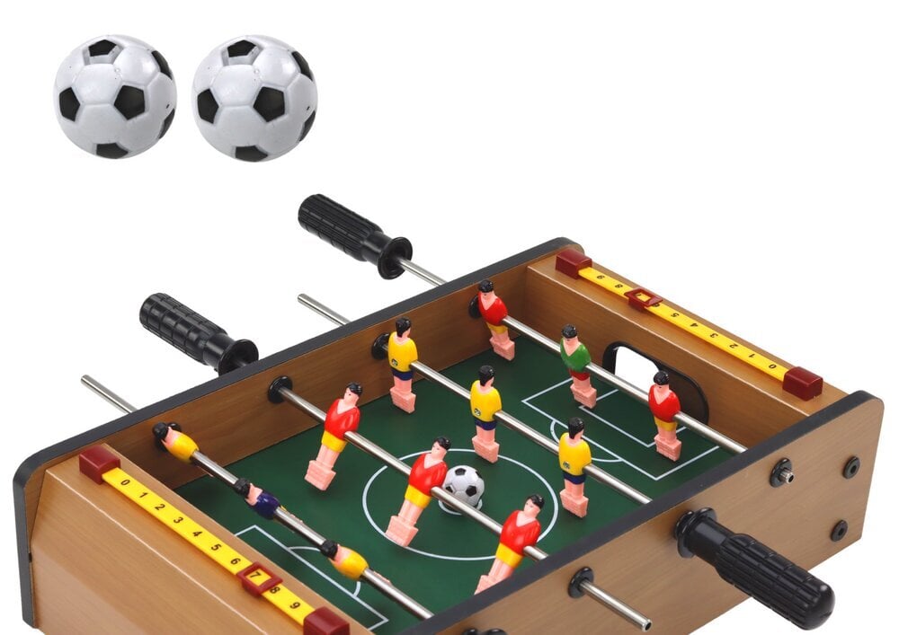 Mini galda futbols Lean Toys, 36cm x 21,5cm x 9cm cena un informācija | Galda futbols | 220.lv