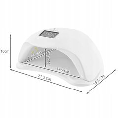 Nagu gēla lampa 48W cena un informācija | Pedikīra, manikīra piederumi | 220.lv