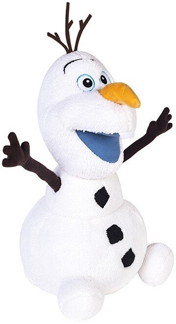 Disney Frozen Olaf plīša rotaļlieta 28 cm + flīsa sega XL cena un informācija | Gultas pārklāji, pledi | 220.lv