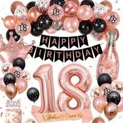 Набор шаров на день рождения, 74 шт. цена и информация | Шары | 220.lv
