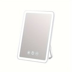 LED spogulis Tech Zone, 23,5 x 16,5 cm cena un informācija | Kosmētikas somas, spoguļi | 220.lv