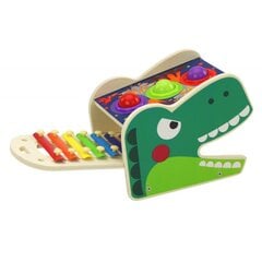 Izglītojoša muzikāla rotaļlieta Dinozaurs cena un informācija | Attīstošās rotaļlietas | 220.lv