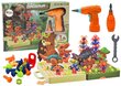 3D veidošanas puzles bloki dinozauri Lean Toys цена и информация | Konstruktori | 220.lv