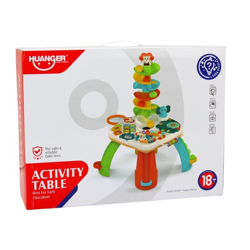 Izglītojošs aktivitāšu galds Huanger цена и информация | Rotaļlietas zīdaiņiem | 220.lv