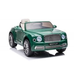 Vienvietīgs elektroauto Bentley Mulsanne Lean Car, zaļš цена и информация | Электромобили для детей | 220.lv