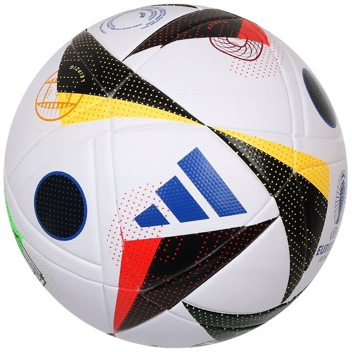 Futbola bumba ar kasti Adidas Euro24 IN9369, 5. izmērs цена и информация | Futbola bumbas | 220.lv