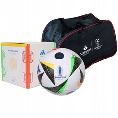 Futbola bumba ar kasti Adidas Euro24 IN9369, 5. izmērs + soma cena un informācija | Futbola bumbas | 220.lv