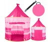 Bērnu telts ar aizkariem, rozā cena un informācija | Teltis | 220.lv