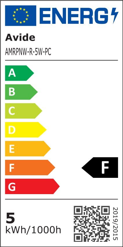 Avide LED griestu lampa 5W 4000K, apaļa cena un informācija | Iebūvējamās lampas, LED paneļi | 220.lv