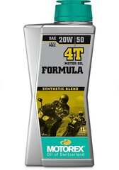 Eļļa Motorex Formula HD 4T 20W50, 1L cena un informācija | Motoreļļas | 220.lv