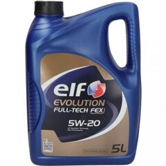 Motoreļļa Elf Evoiution Full-tech FEX 5W-20, 5 l cena un informācija | Motoreļļas | 220.lv