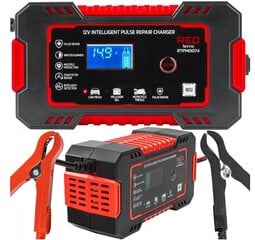 Mikroprocesoru akumulatoru lādētājs Red Technic RTPM0074, 12V цена и информация | Зарядные устройства для аккумуляторов | 220.lv