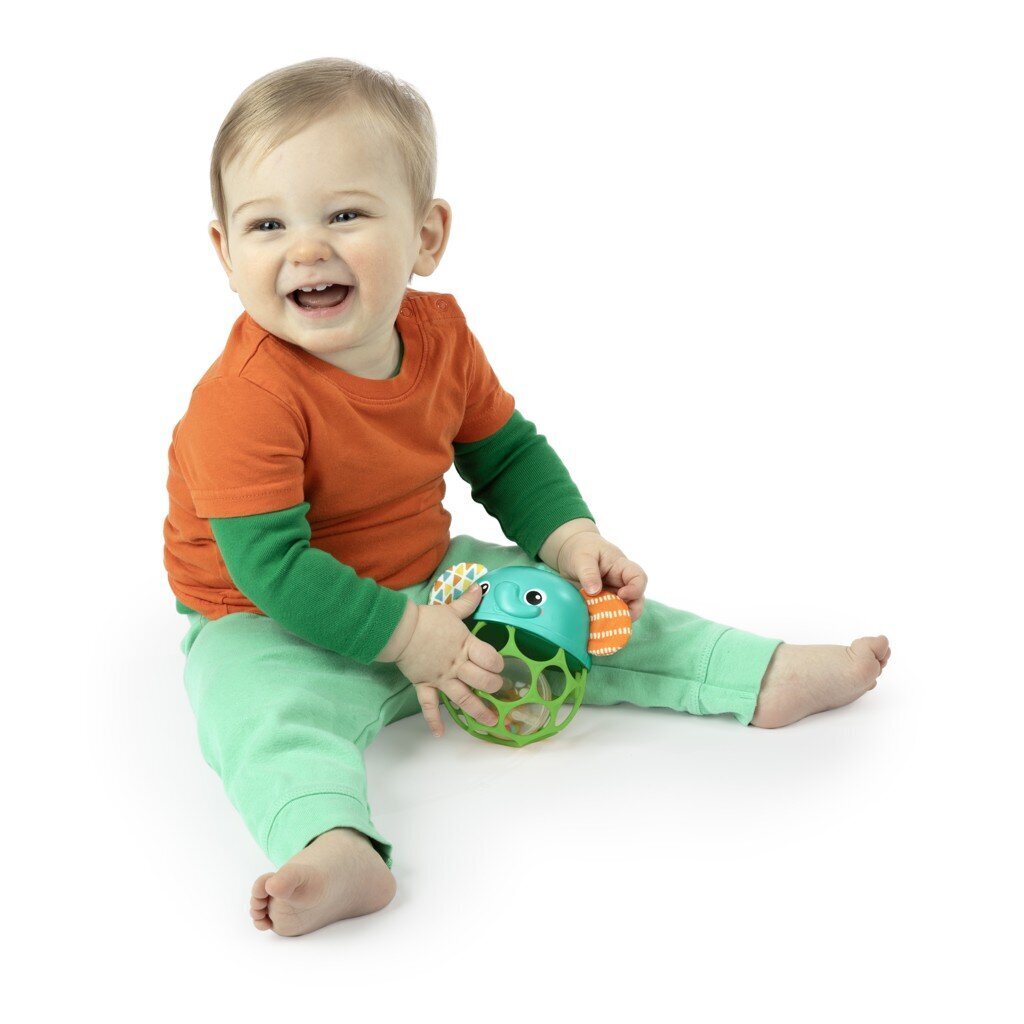 Izgaismota muzikālā rotaļlieta zilonis Giggle & Glow цена и информация | Rotaļlietas zīdaiņiem | 220.lv