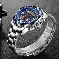 Nerūsējošā tērauda ūdensizturīgs vīriešu pulkstenis Foxbox 405 cena un informācija | Vīriešu pulksteņi | 220.lv