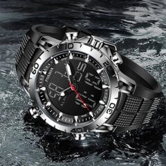 Nerūsējošā tērauda ūdensizturīgs vīriešu pulkstenis Foxbox 666 cena un informācija | Vīriešu pulksteņi | 220.lv