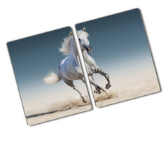 Griešanas dēlis Gallopējošs baltais zirgs, 40x52cm cena un informācija | Griešanas dēlīši | 220.lv
