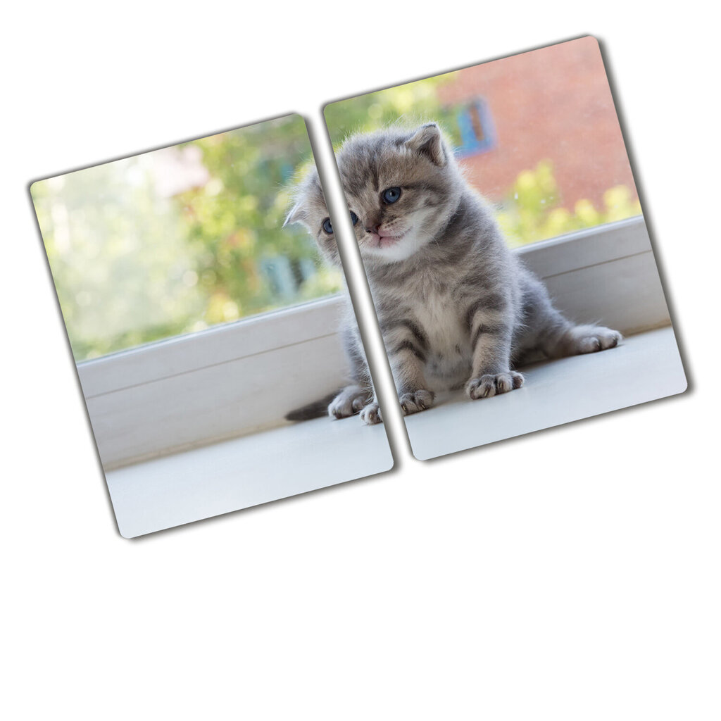 Griešanas dēlis Mazs kaķis, 40x52cm cena un informācija | Griešanas dēlīši | 220.lv
